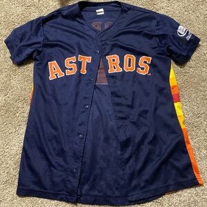 Navy blue Astros jersey